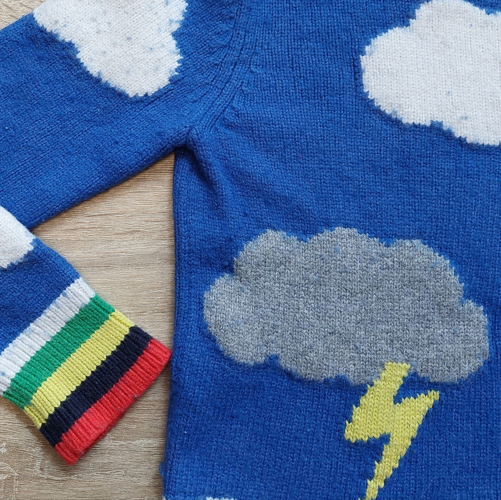 Mini Boden guc cloud ☁️ sweater 9-10 years - Picture 14 of 16